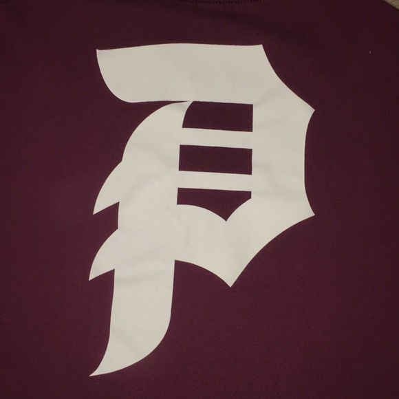 Primitive Burgundy Tee - Picture 4 of 5